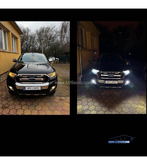 Ford Ranger LED első szett projektoros fényszóróval szerelt 2018-2022 modellekhez Ford Ranger LED első szett projektoros fényszóróval szerelt 2018-2022 modellekhez